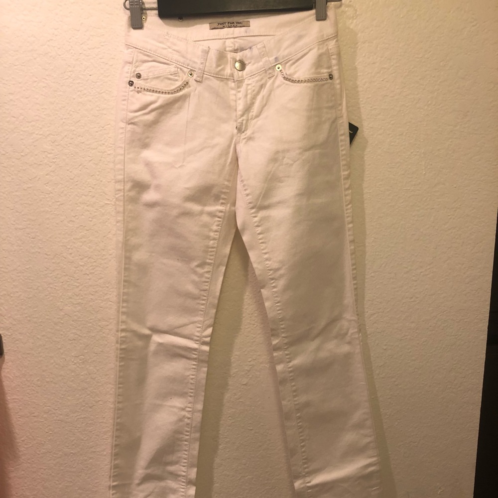 White jeans